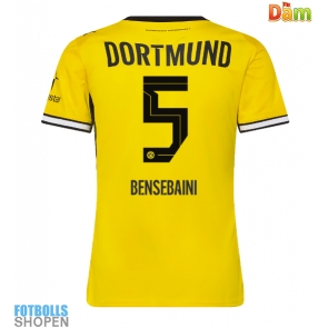 Billiga Borussia Dortmund Ramy Bensebaini #5 Hemmatröja Dam 2026-27 Kortärmad